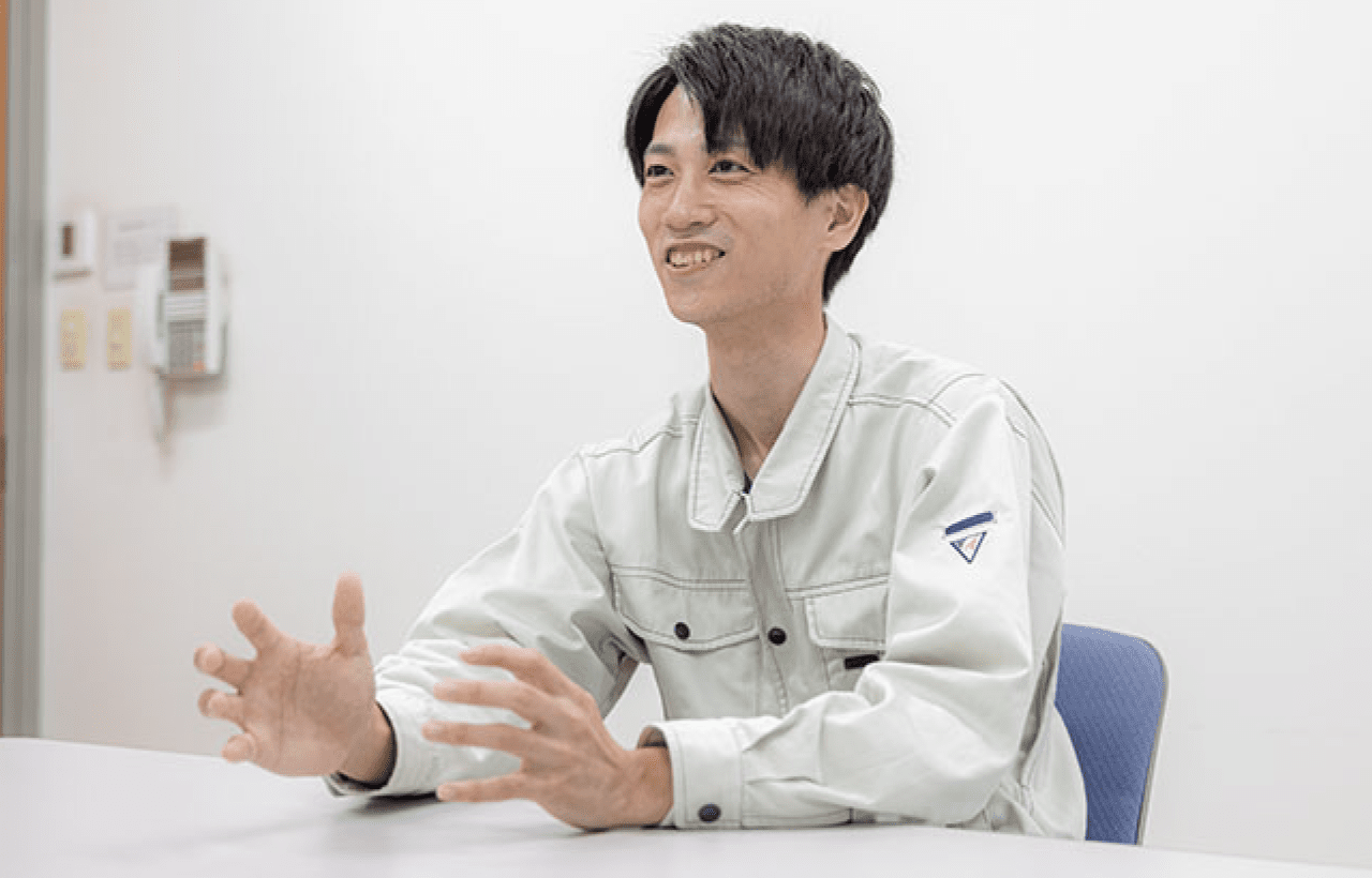 化学物質安全部門 社員インタビュー風景