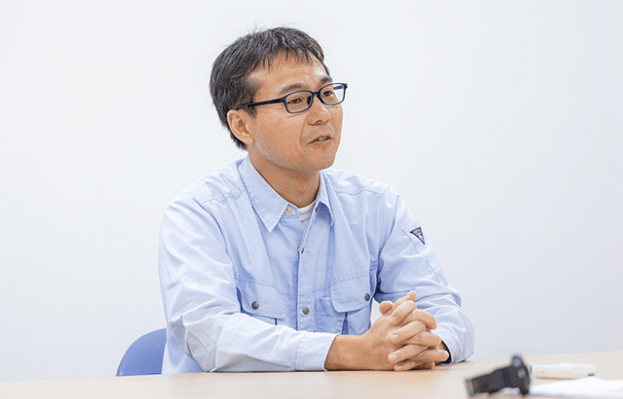 環境技術部門 社員インタビュー風景