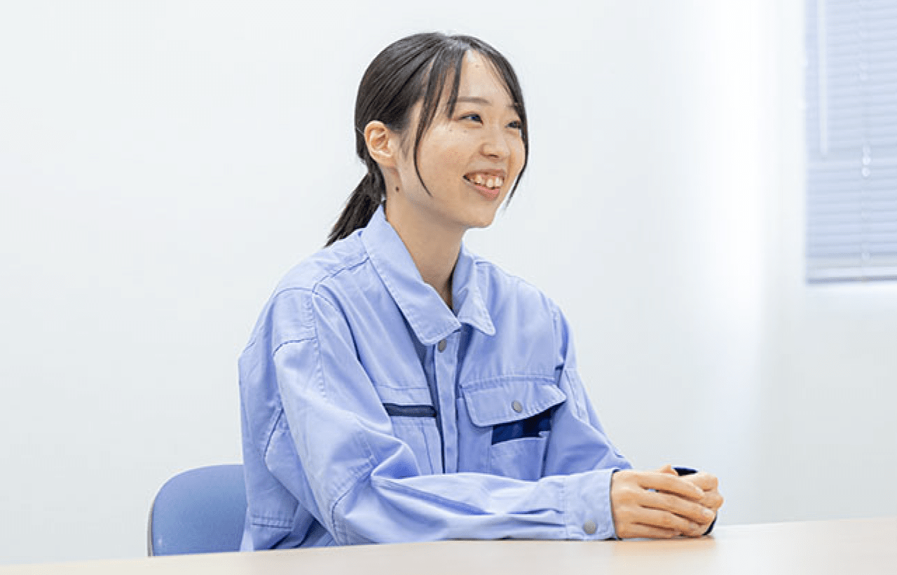 化学標準部門 社員インタビュー風景